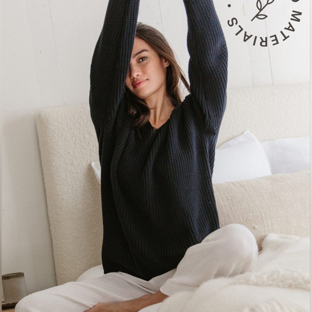 Closing June 11!! Jenni Kayne Cashmere/Wool Cabin Sweater
